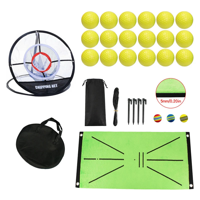 Golf Swing Chipping Net Trainer